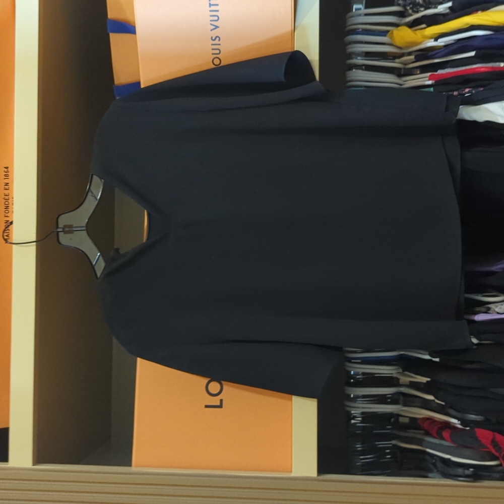 Halston Heritage black blouse - Picture 7 of 9